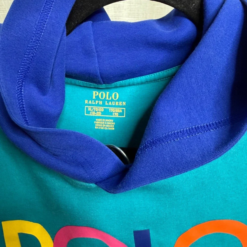 Polo Ralph‎ Lauren Spectre Colorbock Hoodie Jogger Sweatpants Set Boys Youth XL